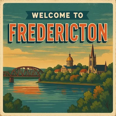 Fredericton Postcard Image