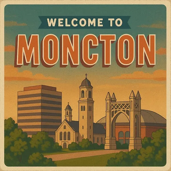 Moncton Postcard Image